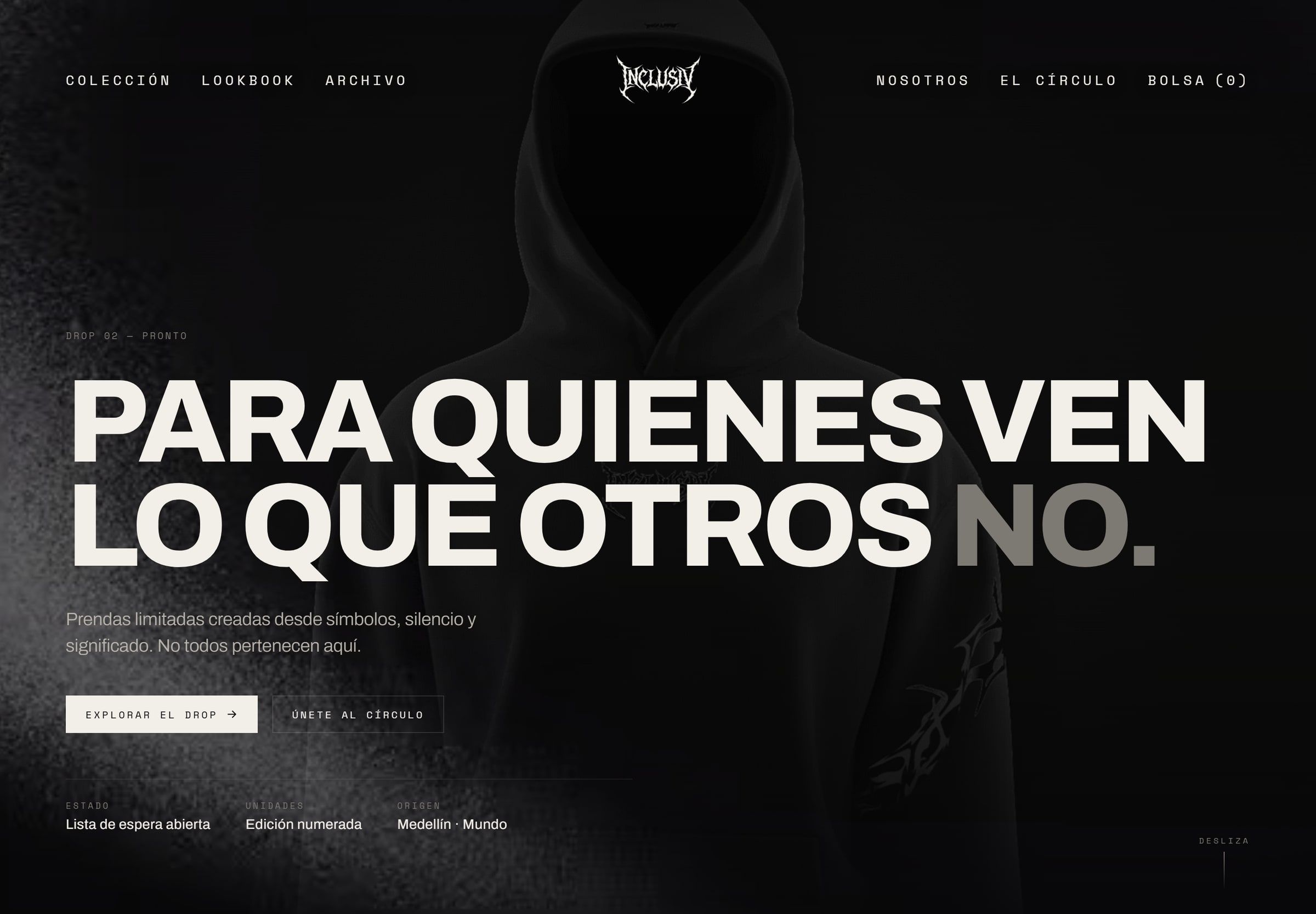 Página de inicio de INCLUSIV